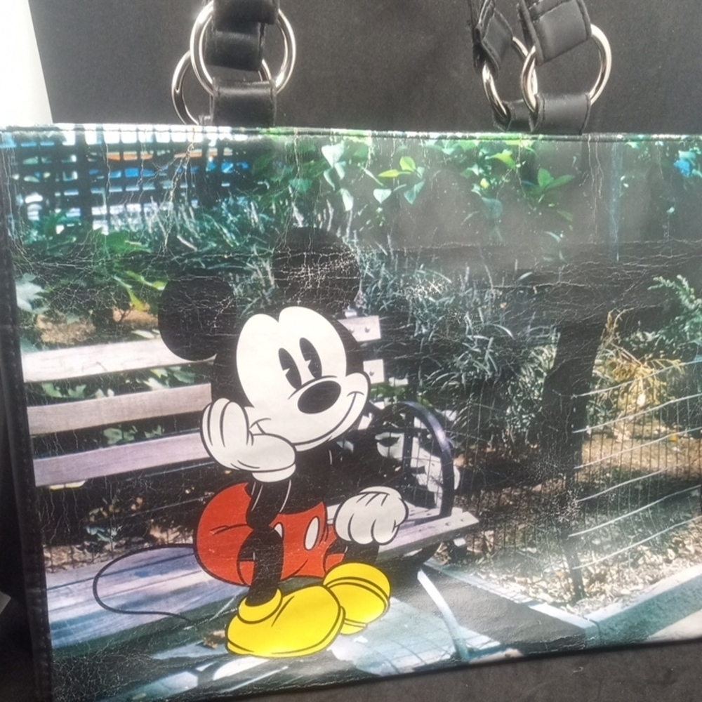 Disney Black Fabric with Logo Tag